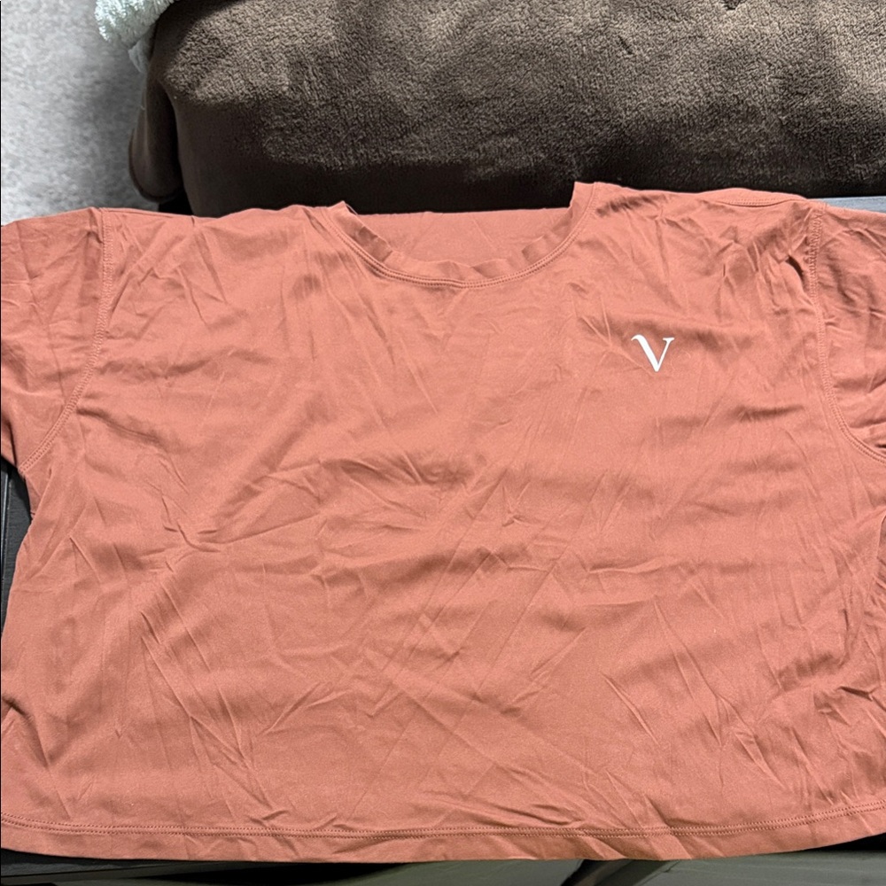 Women's Vitae Rust Crop Top